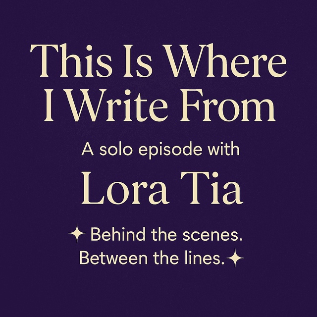 This Is Where I Write From