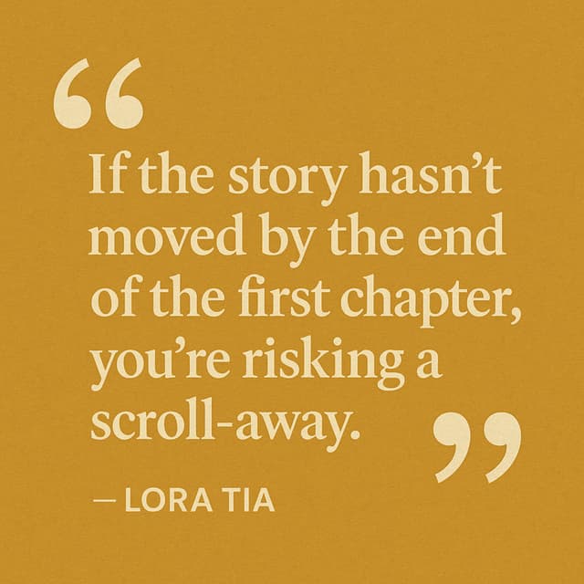 Beyond the Hook: What Makes a First Chapter Stick?